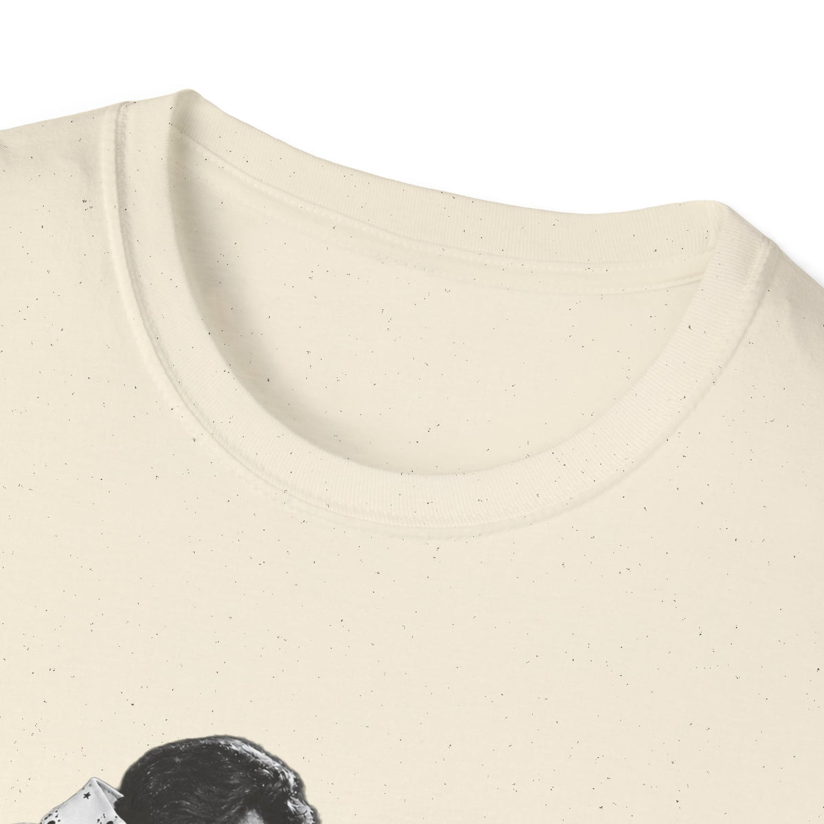 Kneeling Elvis Vintage Script Tee