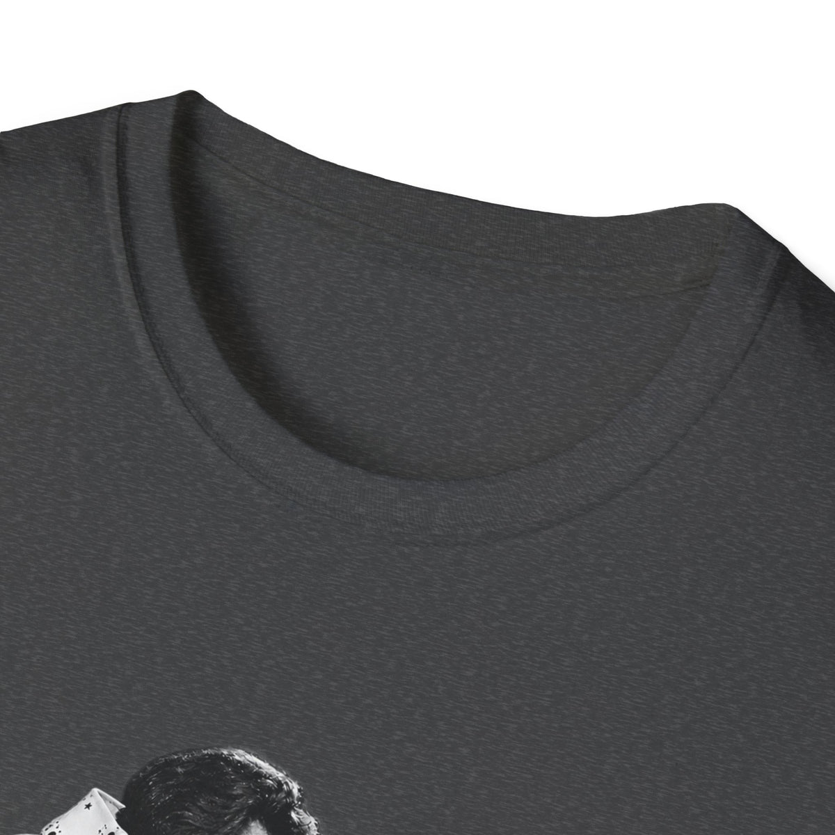 Kneeling Elvis Vintage Script Tee