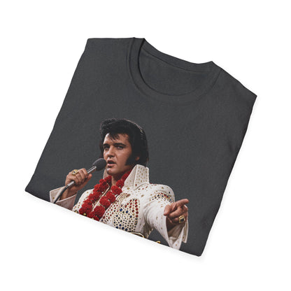 Elvis Pointing Unisex Softstyle T-Shirt