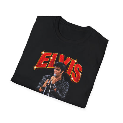 Glittering Elvis Performance Cutout Tee