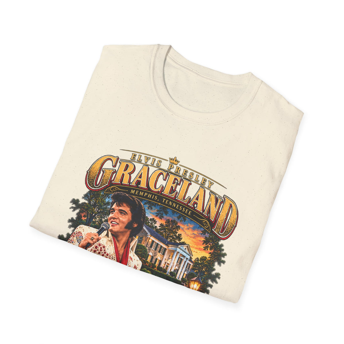 Graceland Elvis Presley Vintage Tour T-Shirt