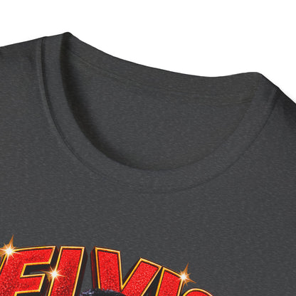Glittering Elvis Performance Cutout Tee