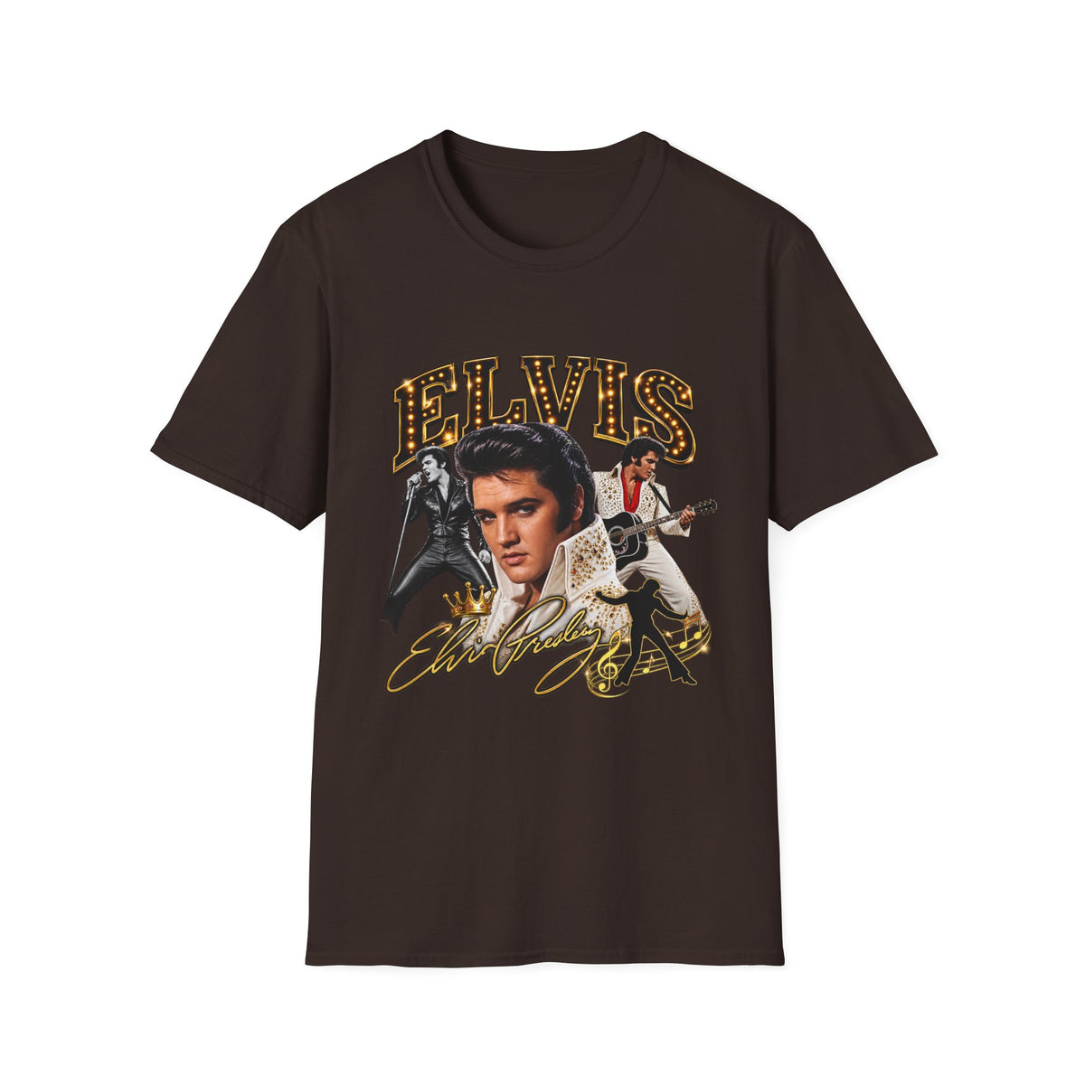 Elvis Concert Unisex Softstyle T-Shirt