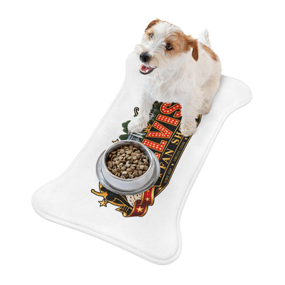 Elvis Fan Shop Pet Feeding Mat – Retro Graceland Dog & Cat Bowl Placemat