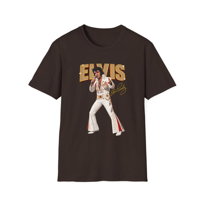 Elvis Presley Vintage Graphic T‑Shirt — 'Elvis' Signature Concert Tee