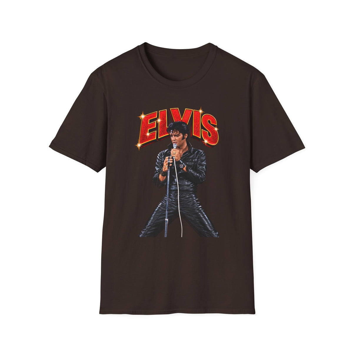 Glittering Elvis Performance Cutout Tee