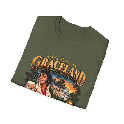 Graceland Elvis Presley Vintage Tour T-Shirt