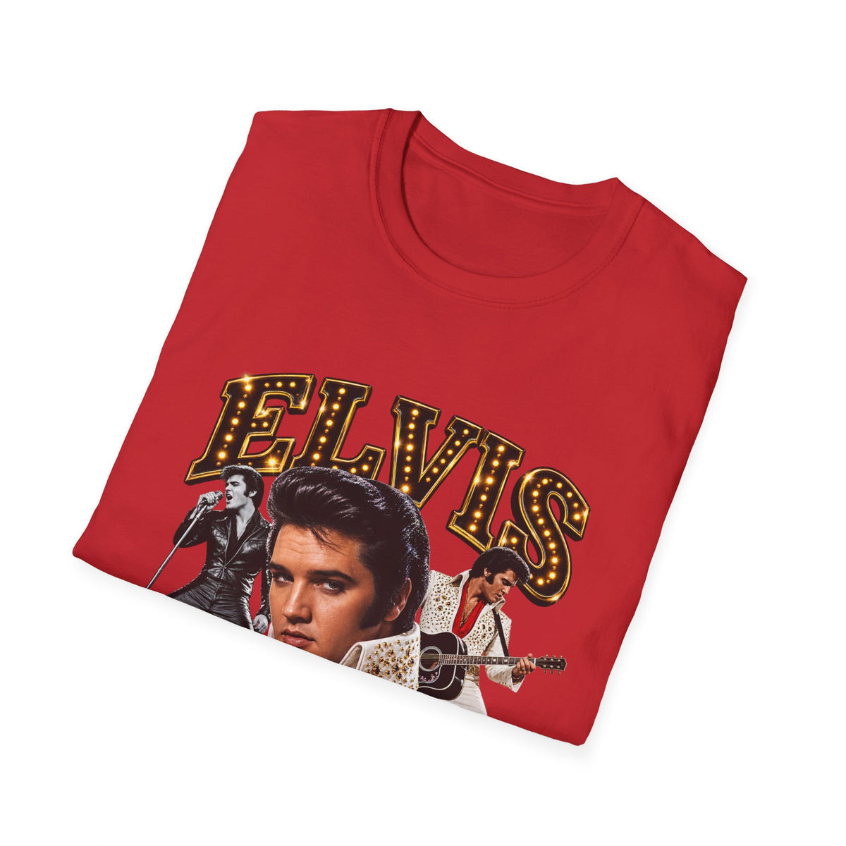 Elvis Concert Unisex Softstyle T-Shirt