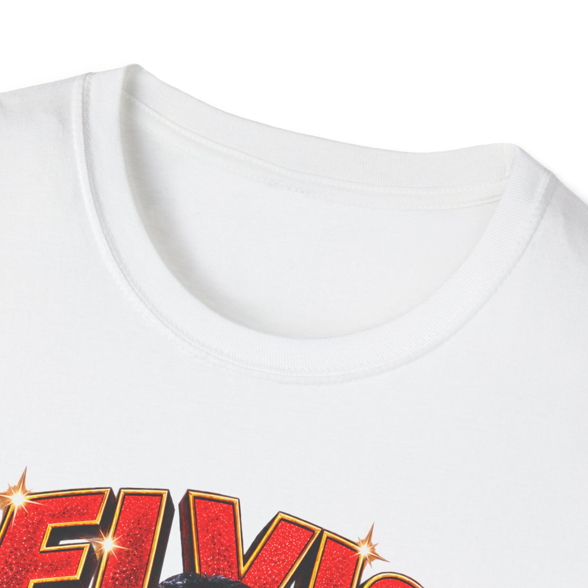 Glittering Elvis Performance Cutout Tee