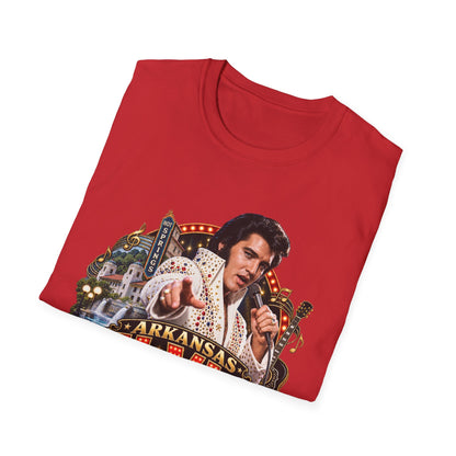 Hot Springs Elvis Festival Unisex Softstyle T-Shirt