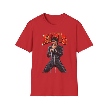 Glittering Elvis Performance Cutout Tee