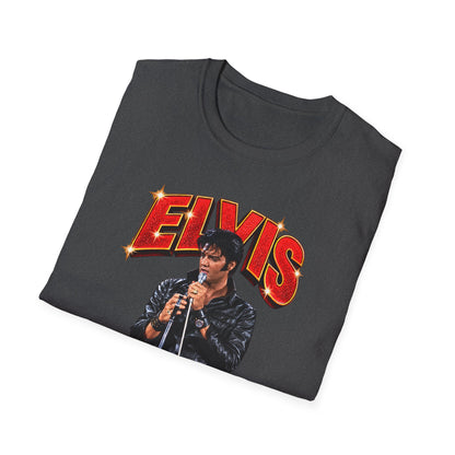 Glittering Elvis Performance Cutout Tee