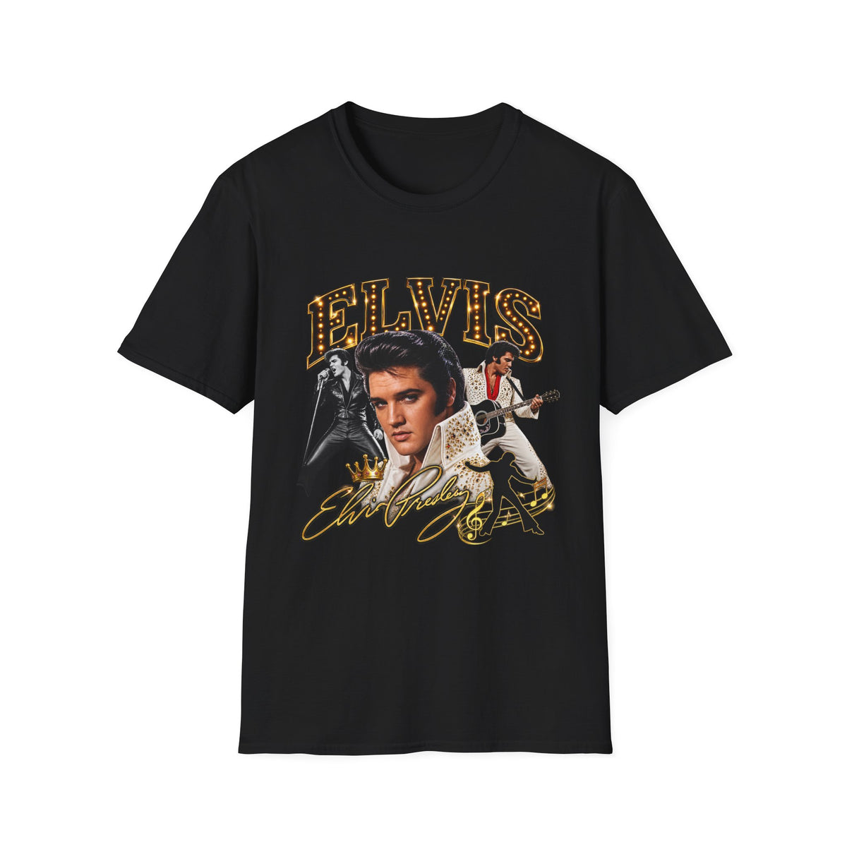 Elvis Concert Unisex Softstyle T-Shirt