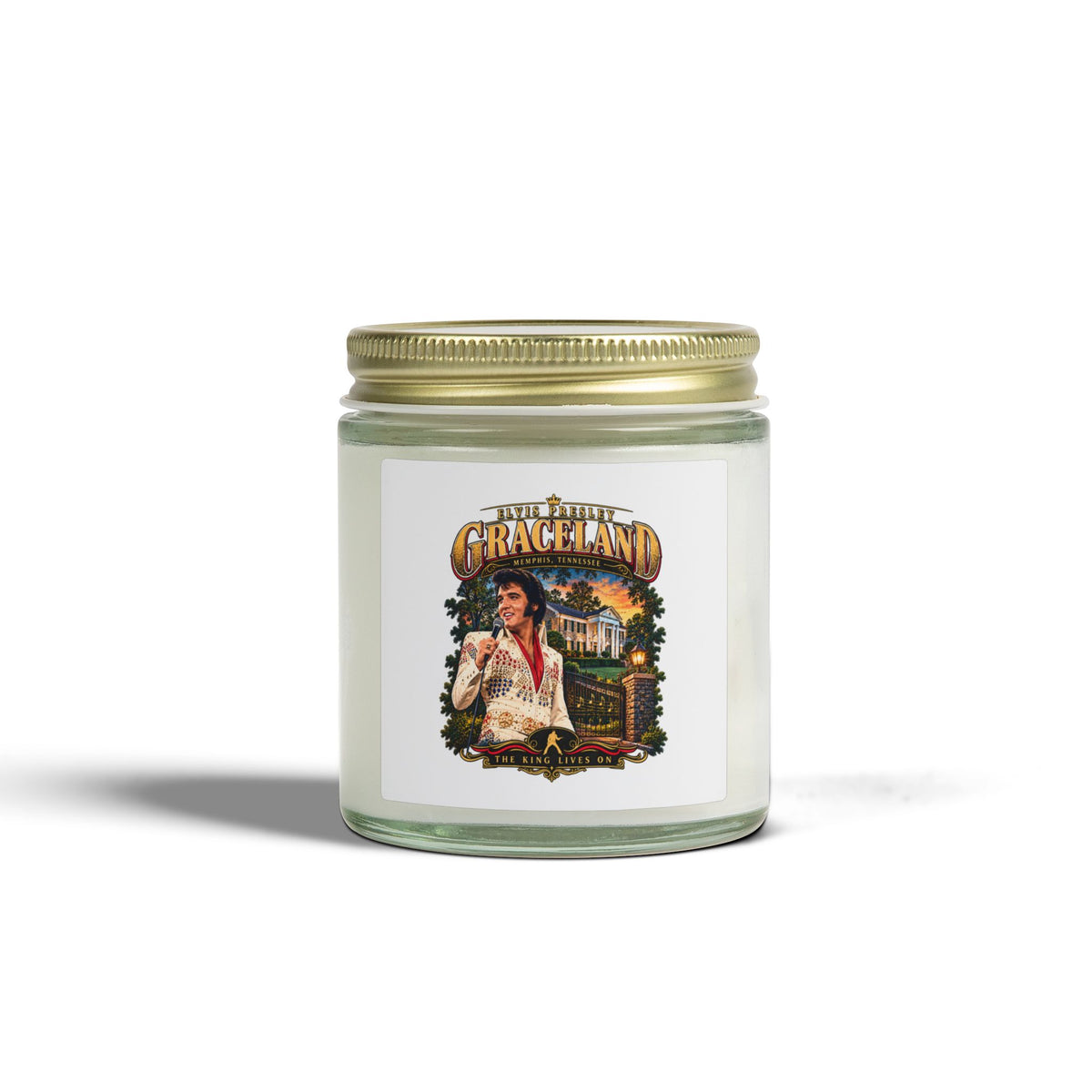 Graceland Coconut Apricot Scented Candle (4oz & 9oz)