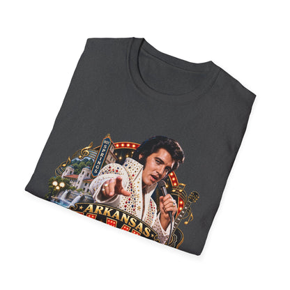 Hot Springs Elvis Festival Unisex Softstyle T-Shirt