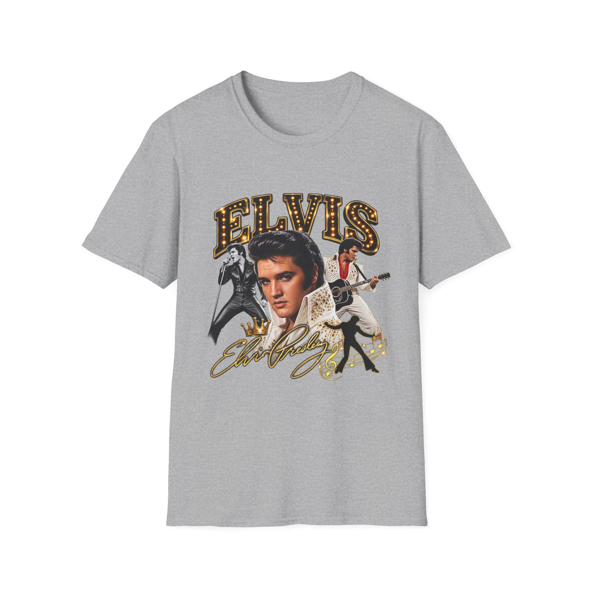 Elvis Concert Unisex Softstyle T-Shirt