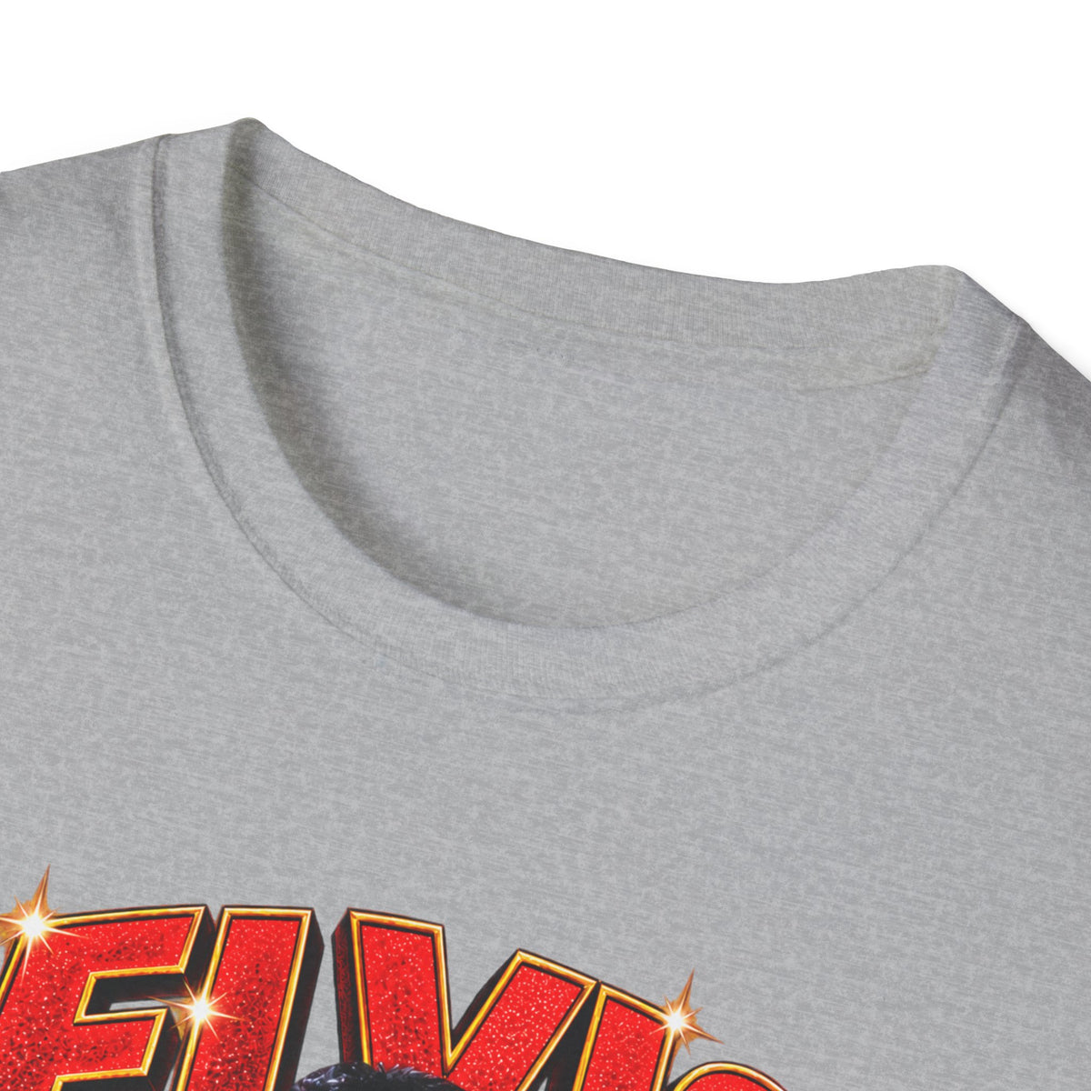 Glittering Elvis Performance Cutout Tee
