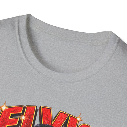 Glittering Elvis Performance Cutout Tee