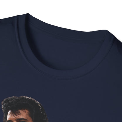 Elvis Pointing Unisex Softstyle T-Shirt