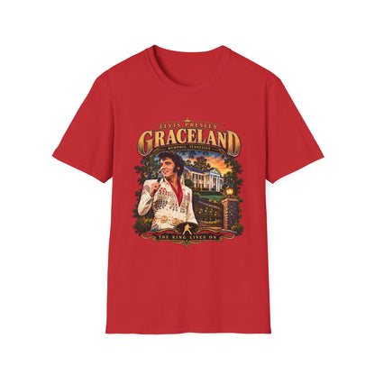 Graceland Elvis Presley Vintage Tour T-Shirt