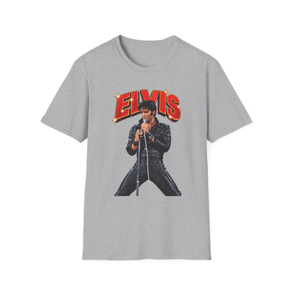 Glittering Elvis Performance Cutout Tee