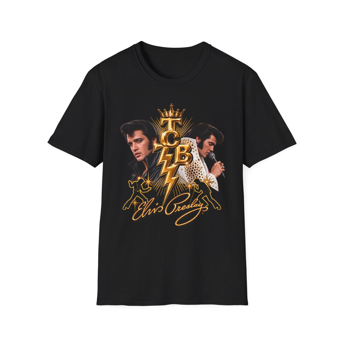 Retro Rock Legend Graphic T-Shirt