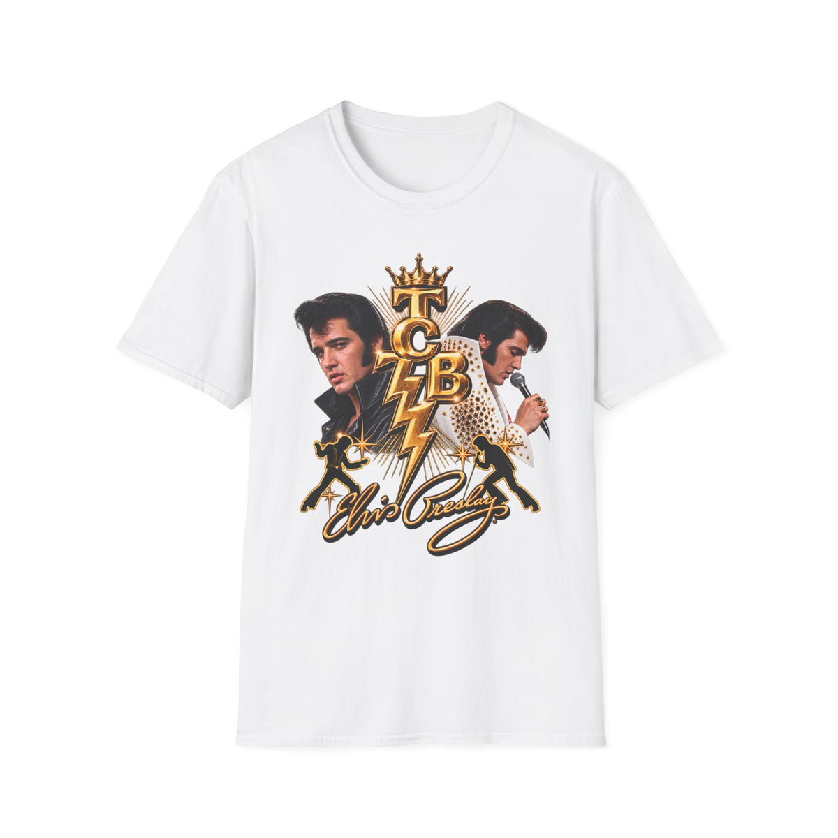 Retro Rock Legend Graphic T-Shirt