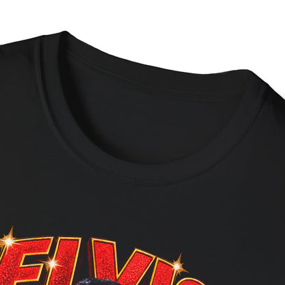 Glittering Elvis Performance Cutout Tee