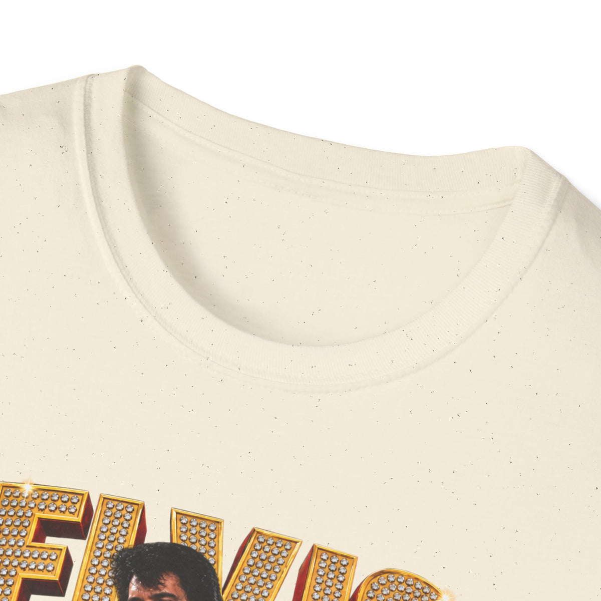 Elvis Presley Vintage Graphic T‑Shirt — 'Elvis' Signature Concert Tee