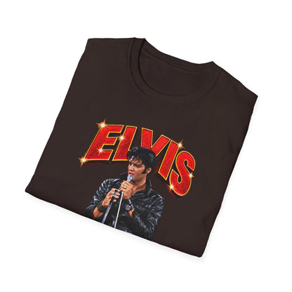 Glittering Elvis Performance Cutout Tee