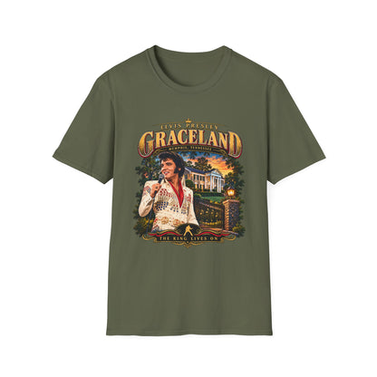Graceland Elvis Presley Vintage Tour T-Shirt