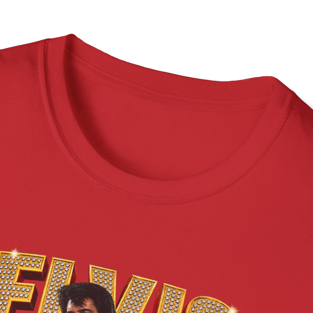 Elvis Presley Vintage Graphic T‑Shirt — 'Elvis' Signature Concert Tee